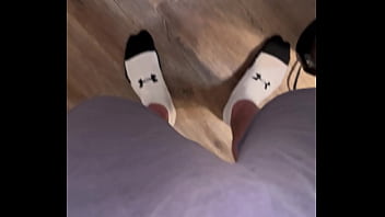 Throbbing and leaking in my compression shorts