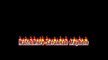 Epic blow job starring savannah mayhem