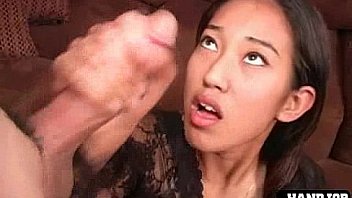 Teen double handjob