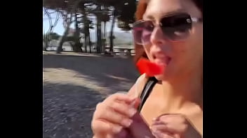 Hot milf sucks cock on train lolapearlisback jayromeroxxx