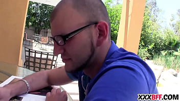 Slutty study group gets dicked