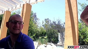 Slutty study group gets dicked