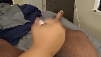 Handjob with cumshot