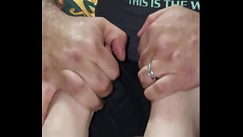 Second pt feet massage for coworker