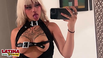 Latina Porn Casting Thick Goth Tattoo Big Booty Cosplay Sucks Bwc thumbnail