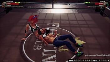 Polly vs samantha nf3d female kinky battle