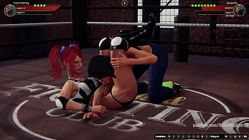 Polly vs samantha nf3d female kinky battle