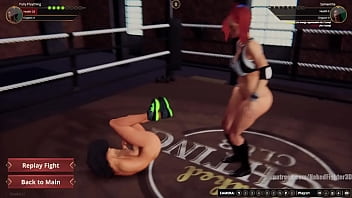 Polly vs samantha nf3d female kinky battle