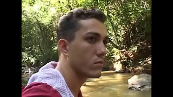 Two Horny Gay Guys Leo Passos And Kaua Ribeiro Fucking Hardcore In The Forest thumbnail