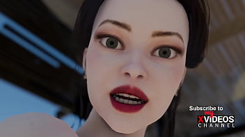 Beauty luna rides the waves & gets fucked hard in 3d oasis – blowjob doggy & cumshot