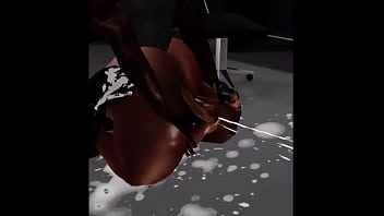 Breaking her ass deep