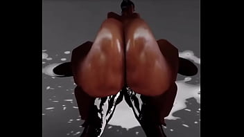 Breaking her ass deep