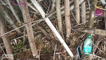 Super dotado comeu a esposa do corno no meio da mata
