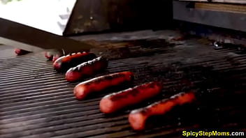 Pornstar stepmom teches her stepson all the trick and nasty tips