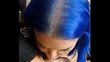 Amieliarae treats me to the sloppiest blowjob