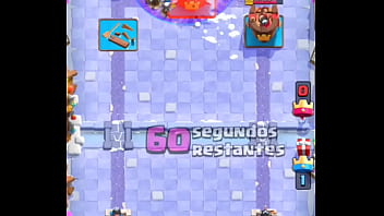 Me cojo a mi rival en clash royale con cementerio y hielo*se rinde*