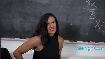 Hot teacher has an affair with students parent