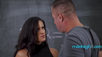 Hot teacher has an affair with students parent