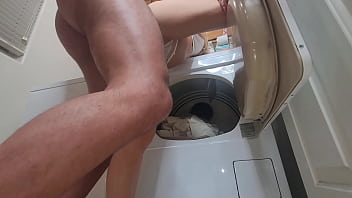 Free use slut tried to get laundry done