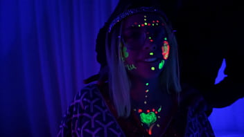 Latina masturbating at home