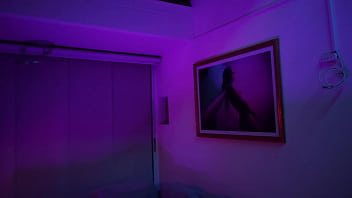 Latina masturbating at home