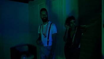 Latina masturbating at home