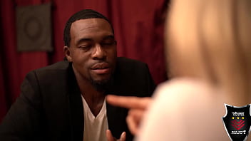 Layla sucks and fucks rome in restaurant for hot cum blast