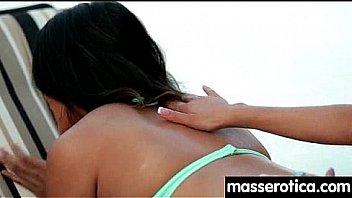 Sexy girl gives big tits lesbian an orgasm 24