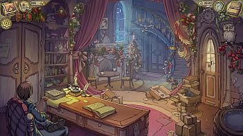 Getting jerked off by a cute elf