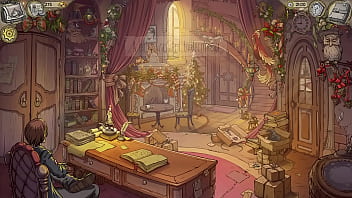 Getting jerked off by a cute elf