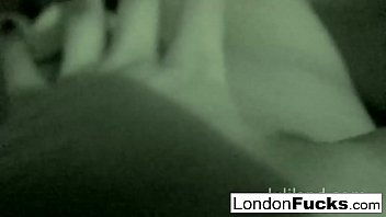 Hot asian works her pussy