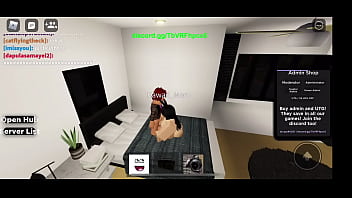Roblox slut gets down and dirty with virgin boy