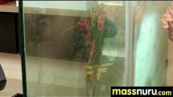 Slippery massage with happy end 14