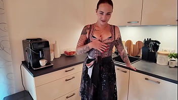 Fingering my pussy in a dirndl