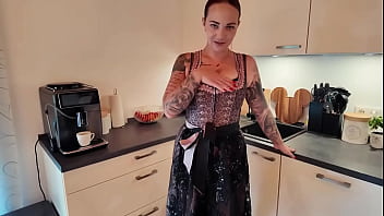 Fingering my pussy in a dirndl