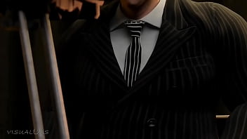 Receive her treatment before the photo shoot