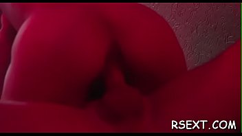 Sexy tattooed babe gives head