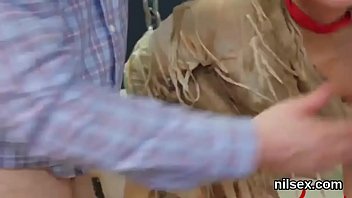 Foolish Whore Gets Her Fuckholes Spread And Deeply Banged thumbnail