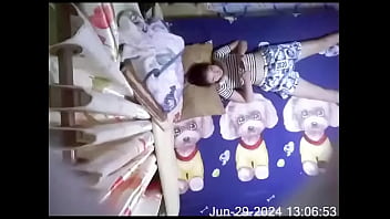 Behind the scenes of a beautiful woman masturbating