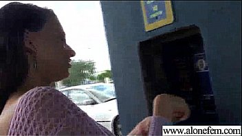 Nasty hot girl insert sex toys in holes to masturbate video 14