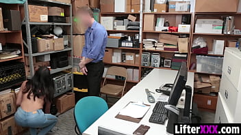 Manager Of The Store Accuses Latina Employee In The Loss Prevention Office Lifterxxx thumbnail
