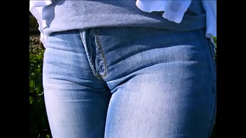 Cameltoe jeans leather spandex images