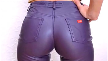 Cameltoe jeans leather spandex images