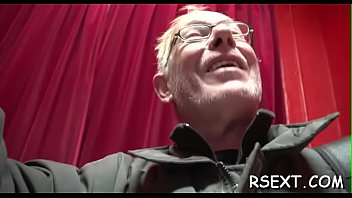 Cutie sucks and jerks off weenie