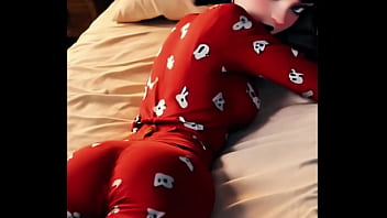 Mavis slips into her red pajamas her gothic charm glowing even in the quiet of the night the vampire princess shows a softer tempting side hidden away from the castle walls… Mavis slips into her red pajamas her gothic charm glowing even in the quiet of the night the vampire princess shows a softer tempting side hidden away from the castle walls…