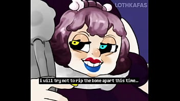 Female sans strokes your throbbing cock undertale thick hentai bimbotale