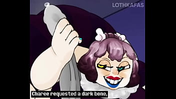 Female sans strokes your throbbing cock undertale thick hentai bimbotale