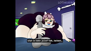 Female sans strokes your throbbing cock undertale thick hentai bimbotale