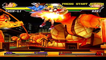 Maki vs chun li ryona video