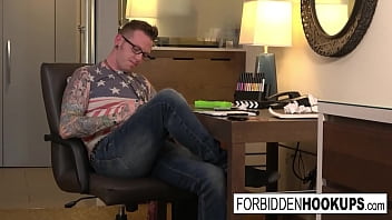 Hot blonde gets her bros cock